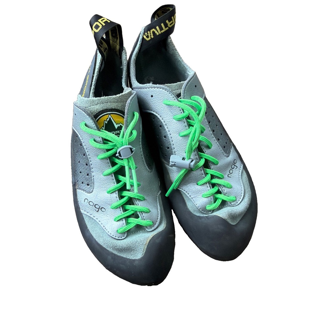 La Sportiva Nago Vibram Xsedge Climbing Shoes 39.5 Womens 8 Mens 7 Bouldering